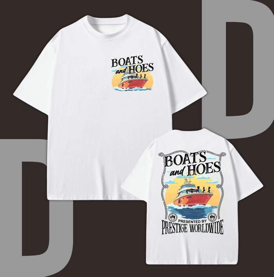 Step Brothers Boats n Hoes Movie Vintage T-Shirt/Sweatshirt/Hoodie