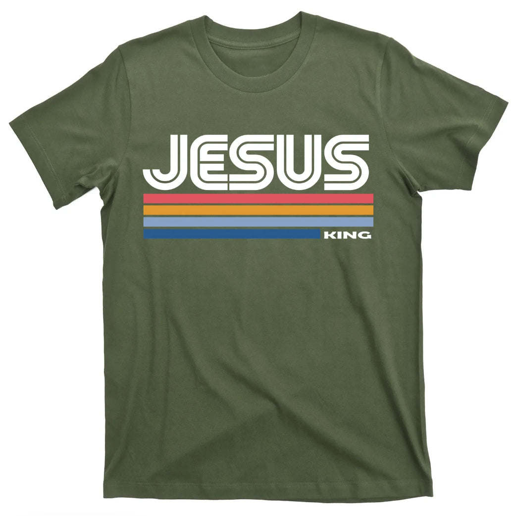 Retro Jesus King T-Shirt/Sweatshirt/Hoodie