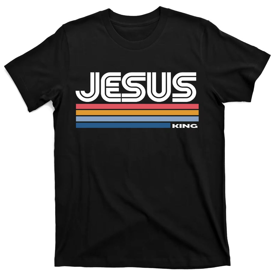 Retro Jesus King T-Shirt/Sweatshirt/Hoodie