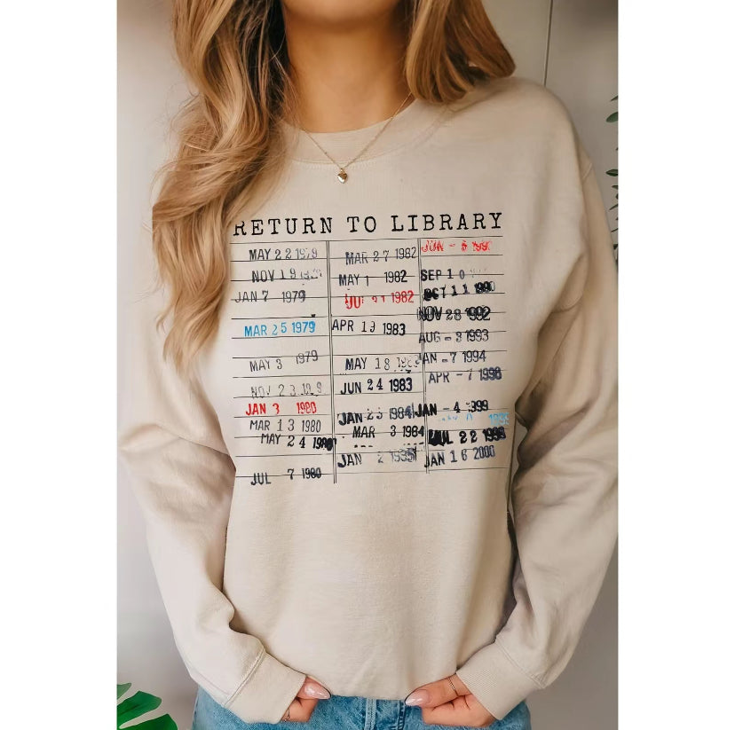 Return to Library T-Shirt/Sweatshirt/Hoodie