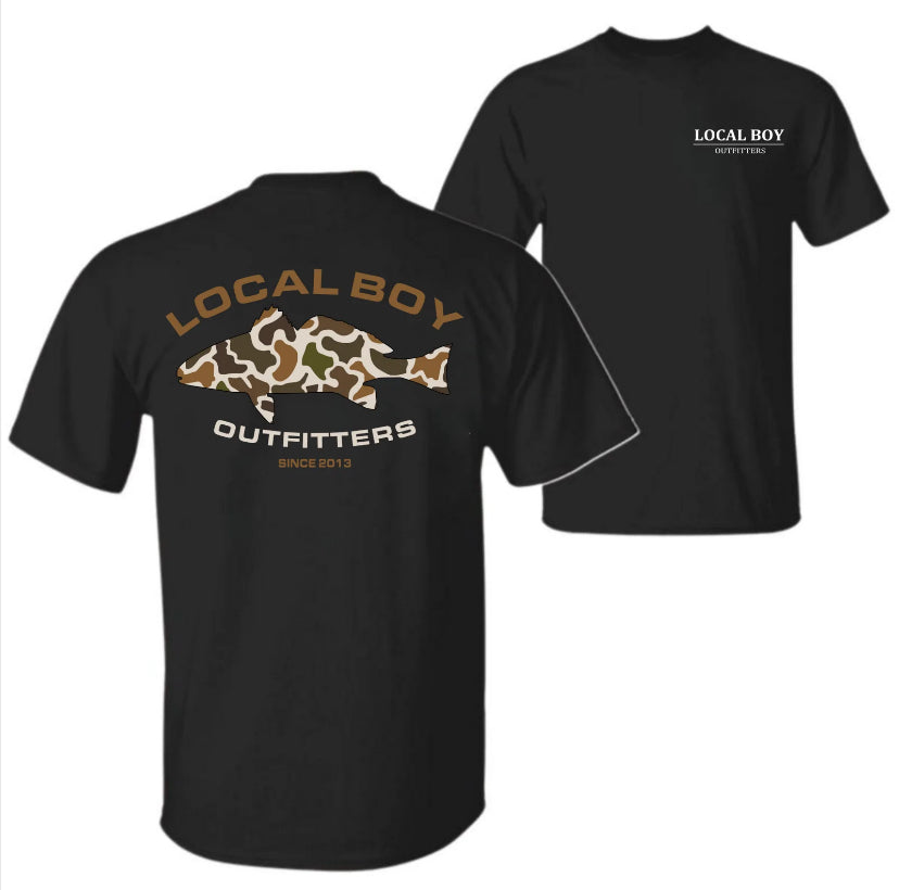 Local Boy Camo Redfish T-Shirt/Sweatshirt/Hoodie