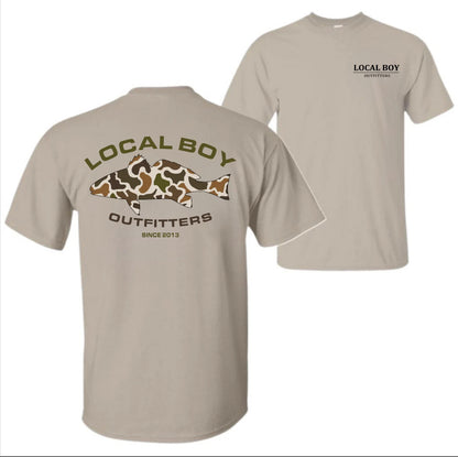 Local Boy Camo Redfish T-Shirt/Sweatshirt/Hoodie