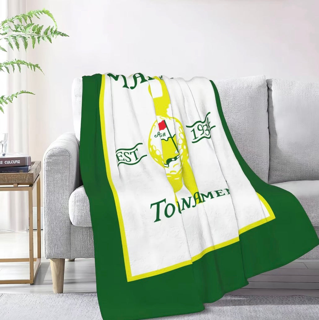 Golf Fun Gift For Golf Loves Flannel Blanket
