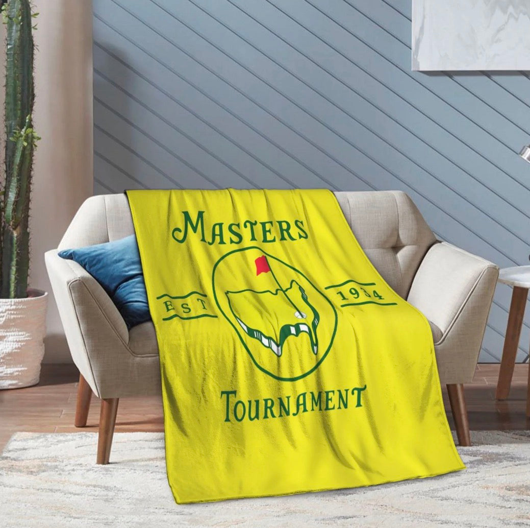 Golf Fun Gift For Golf Loves Flannel Blanket