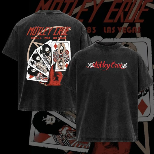 Motley Crue Band Tour Rock Vintage T-Shirt/Sweatshirt/Hoodie