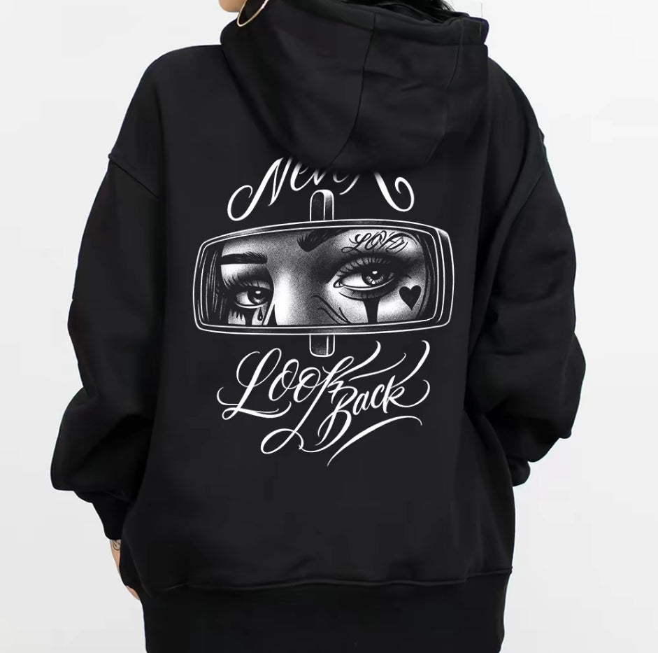 Never Look Back Chicana Art Unisex T-Shirt/Sweatshirt/Hoodie