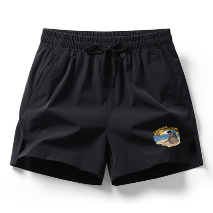 Mother Ocean Jimmy Buffett Drawstring Waist Shorts