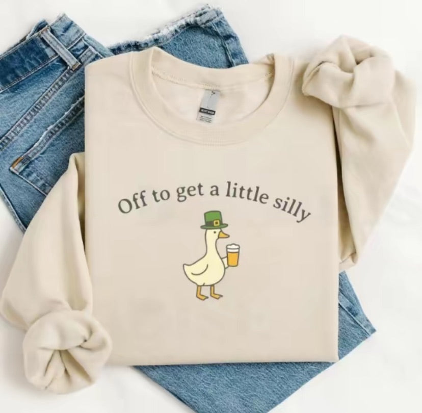Off To Get A Little Silly T-Shirt/Sweatshirt/Hoodie