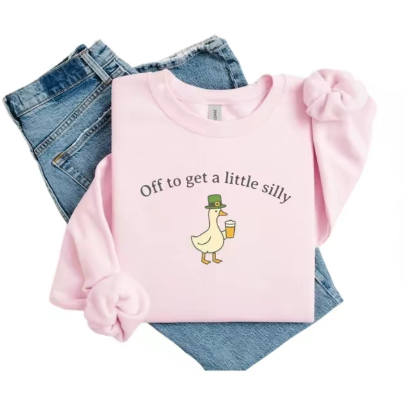 Off To Get A Little Silly T-Shirt/Sweatshirt/Hoodie