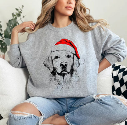 Santa Paws Christmas Dog T-Shirt/Sweatshirt/Hoodie