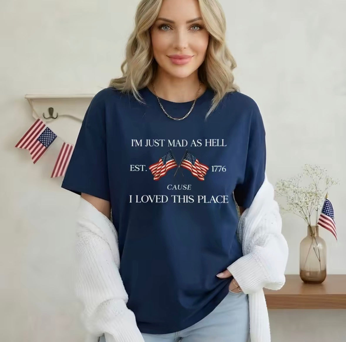 I'm Just Mad Cuz I Loved This Place T-Shirt/Sweatshirt/Hoodie
