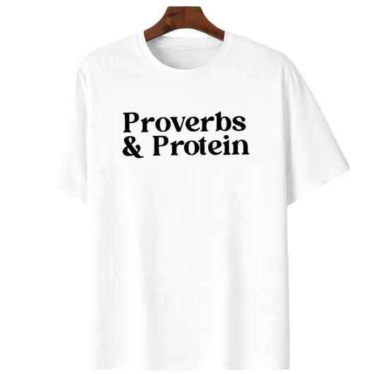Proverbs & Protein Gym T-Shirt/Sweatshirt/Hoodie
