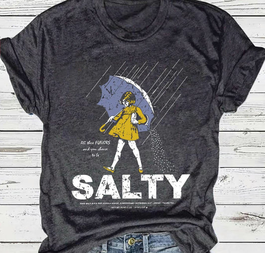 Umbrella & Salty Girl Vintage T-Shirt/Sweatshirt/Hoodie