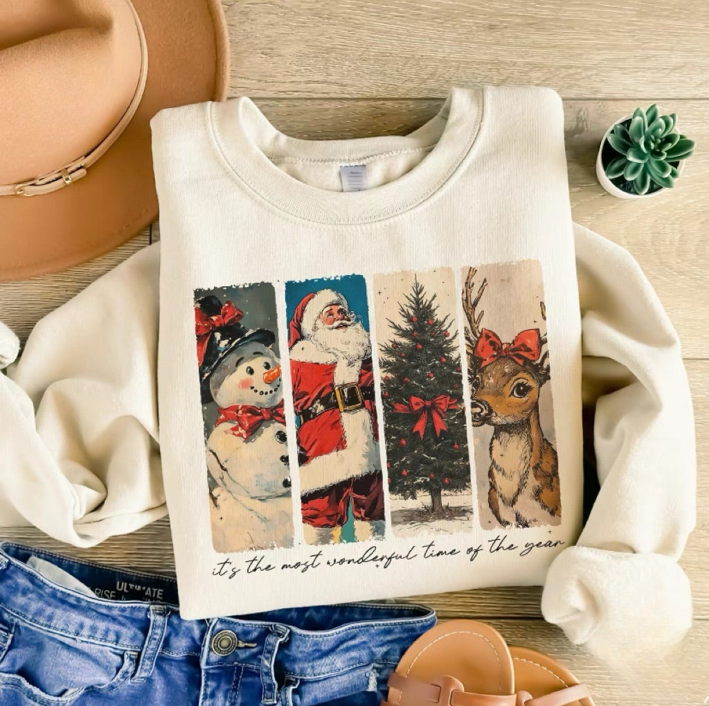 It's The Most Wonderful Time Of The Year Santa Claus T-Shirt/Sweatshirt/Hoodie