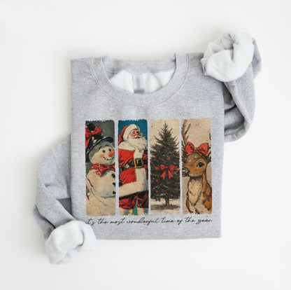 It's The Most Wonderful Time Of The Year Santa Claus T-Shirt/Sweatshirt/Hoodie
