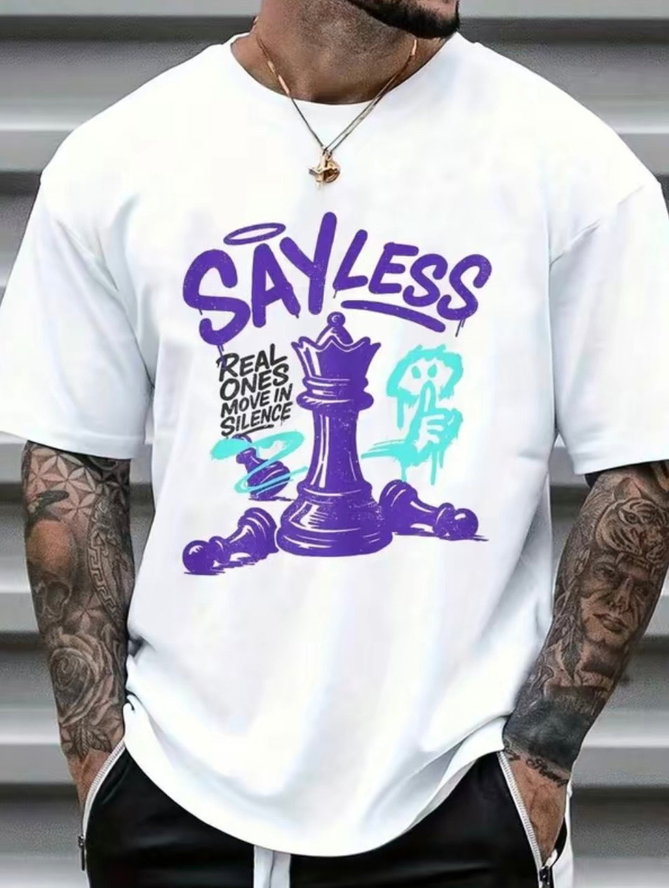 Sayless Real Ones Move In Silence T-Shirt/Sweatshirt/Hoodie