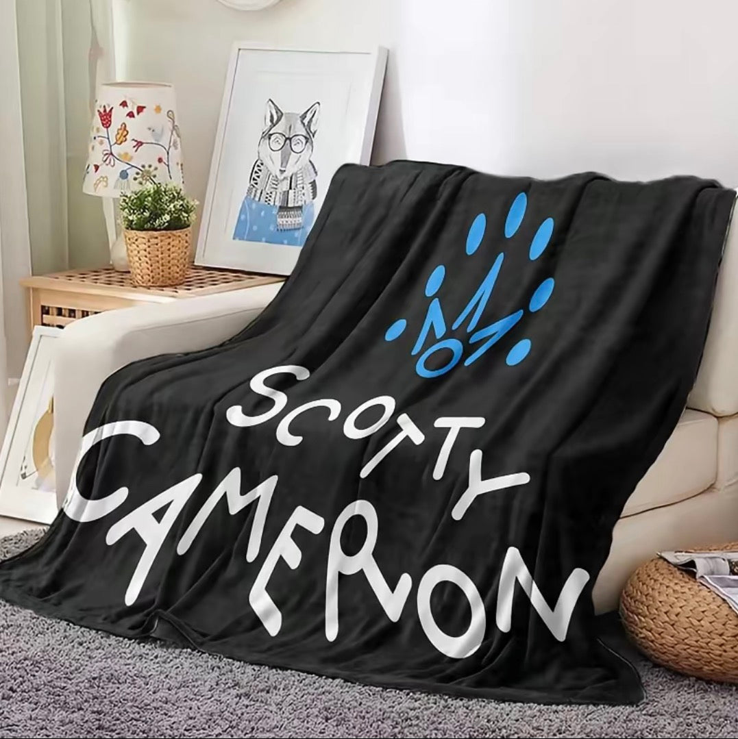 Scotty Camerons Cozy Warm Gift Flannel Blanket