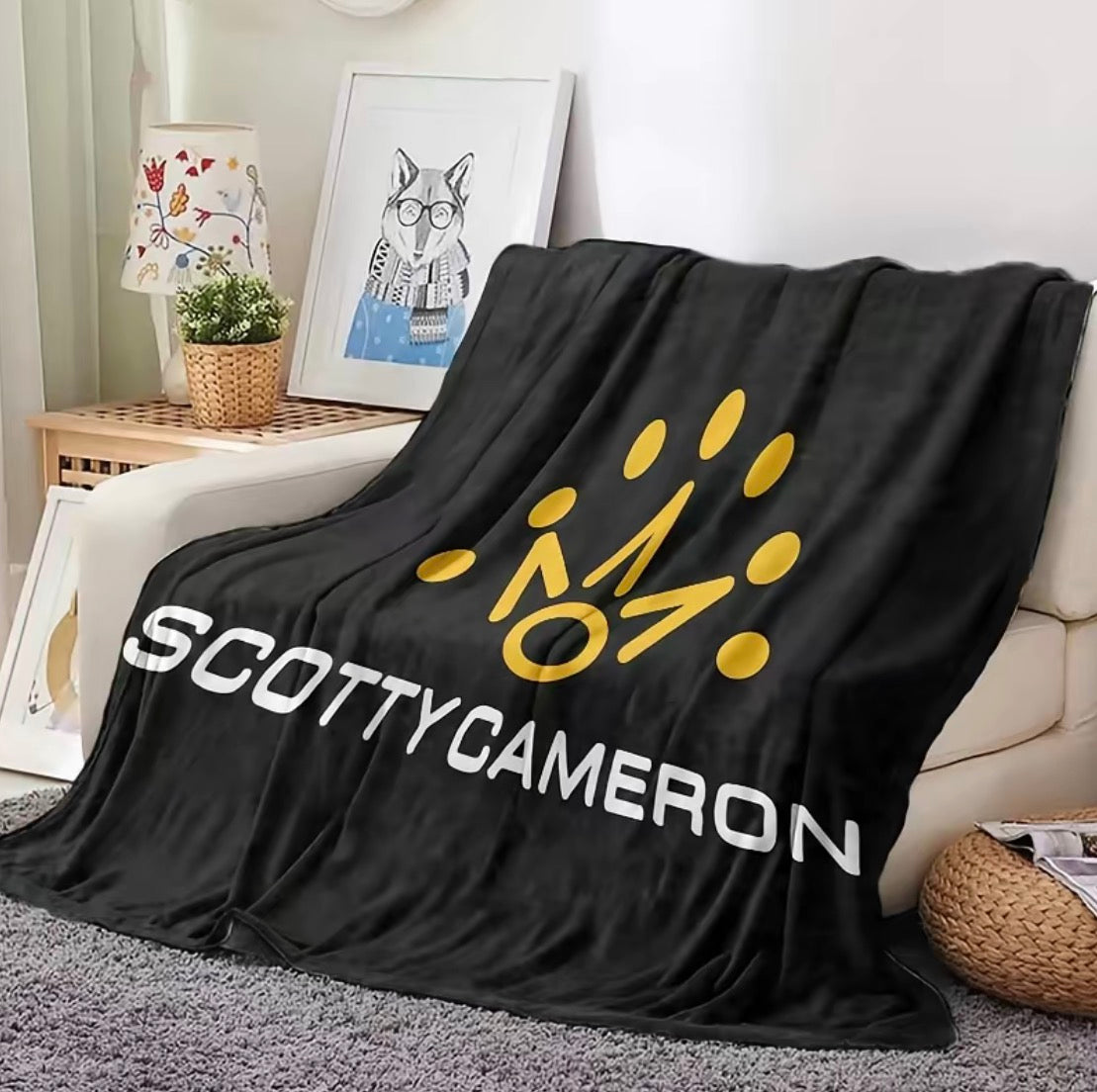 Scotty Camerons Cozy Warm Gift Flannel Blanket