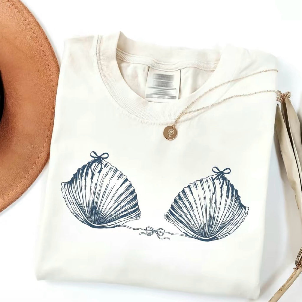 Vintage 90s Seashell Ocean Lover T-Shirt/Sweatshirt/Hoodie