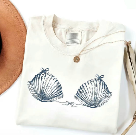 Vintage 90s Seashell Ocean Lover T-Shirt/Sweatshirt/Hoodie
