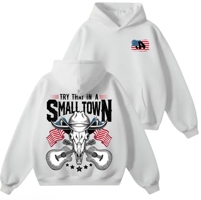 Try That A Small Town Vintage Country Music T-Shirt/Sweatshirt/Hoodie