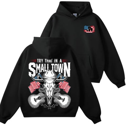 Try That A Small Town Vintage Country Music T-Shirt/Sweatshirt/Hoodie