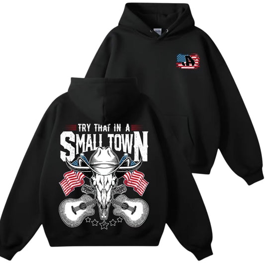 Try That A Small Town Vintage Country Music T-Shirt/Sweatshirt/Hoodie