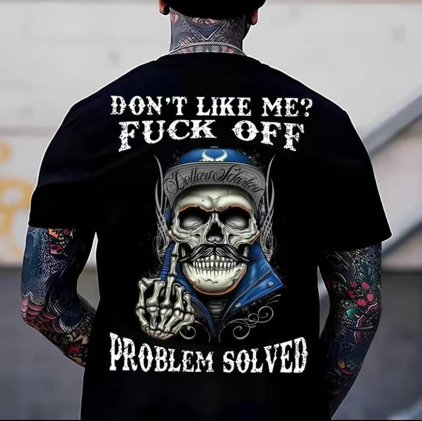 Edgy Attitude Don't Like Me Problem Solved T-Shirt/Sweatshirt/Hoodie