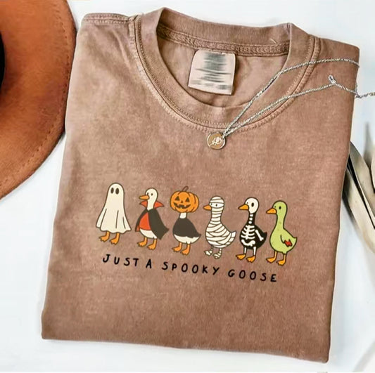 Halloween Goose Just A Spooky Goose T-Shirt/Sweatshirt/Hoodie