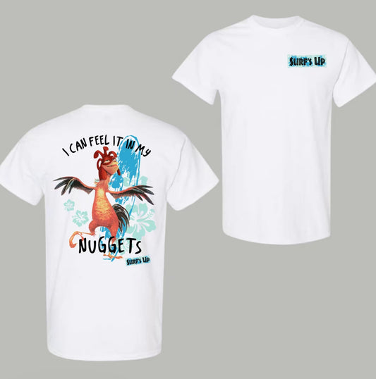 Surf's Up Chicken Joe I Can Feel It In My Nuggets T-Shirt/Sweatshirt/Hoodie