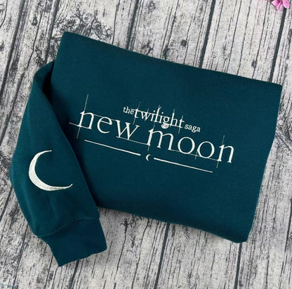 Twilight Saga Embroidered Book Cover Aesthetic T-Shirt/Sweatshirt/Hoodie