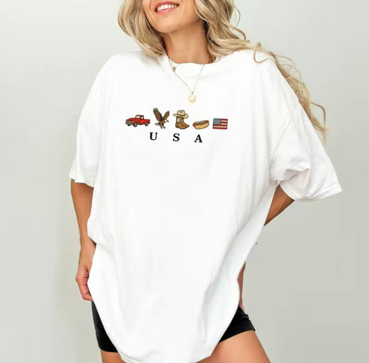 USA American Flag 4th Of July T-Shirt/Sweatshirt/Hoodie