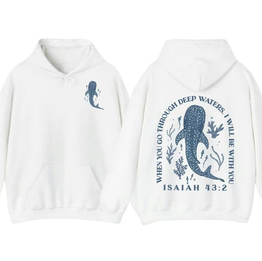 Whale Shark Beachy Jesus T-Shirt/Sweatshirt/Hoodie