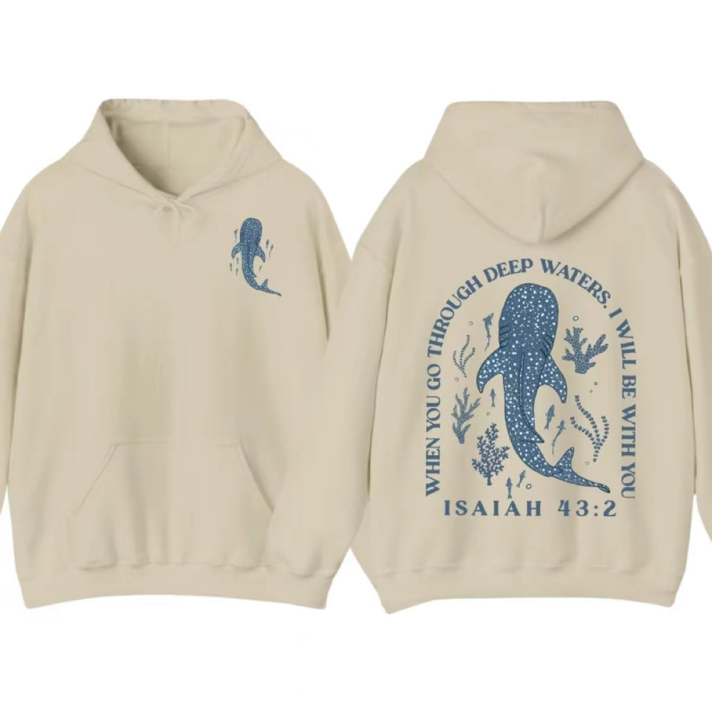 Whale Shark Beachy Jesus T-Shirt/Sweatshirt/Hoodie