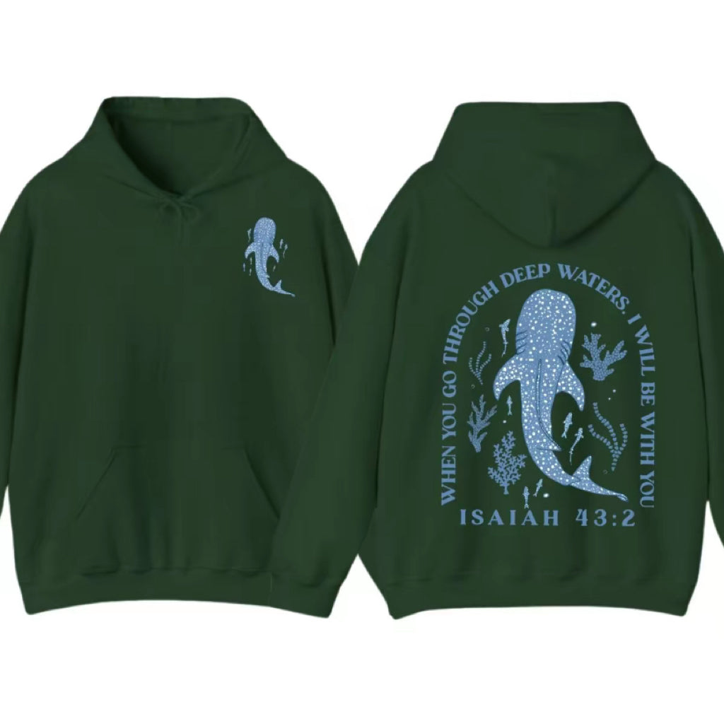 Whale Shark Beachy Jesus T-Shirt/Sweatshirt/Hoodie