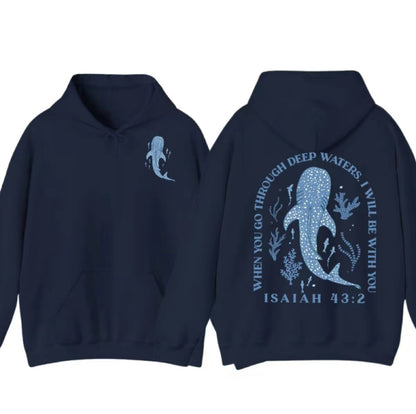 Whale Shark Beachy Jesus T-Shirt/Sweatshirt/Hoodie