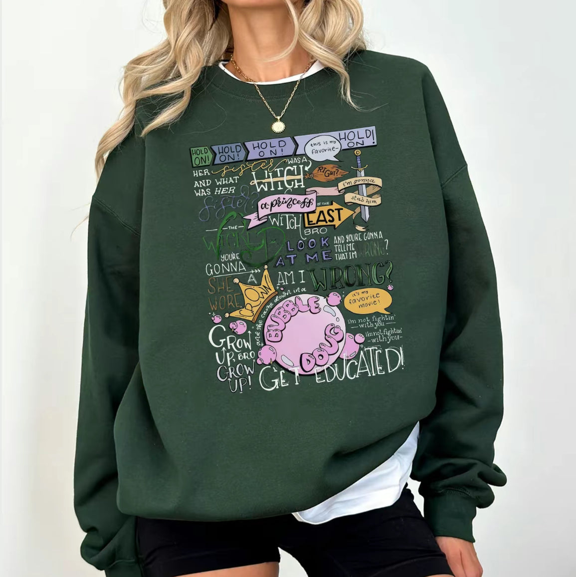 Hold On The Wicked of the East Bro T-Shirt/Sweatshirt/Hoodie