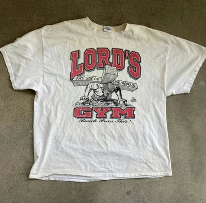 Vintage 1990s LORDS GYM His Pain Your Gain T-Shirt/Sweatshirt/Hoodie