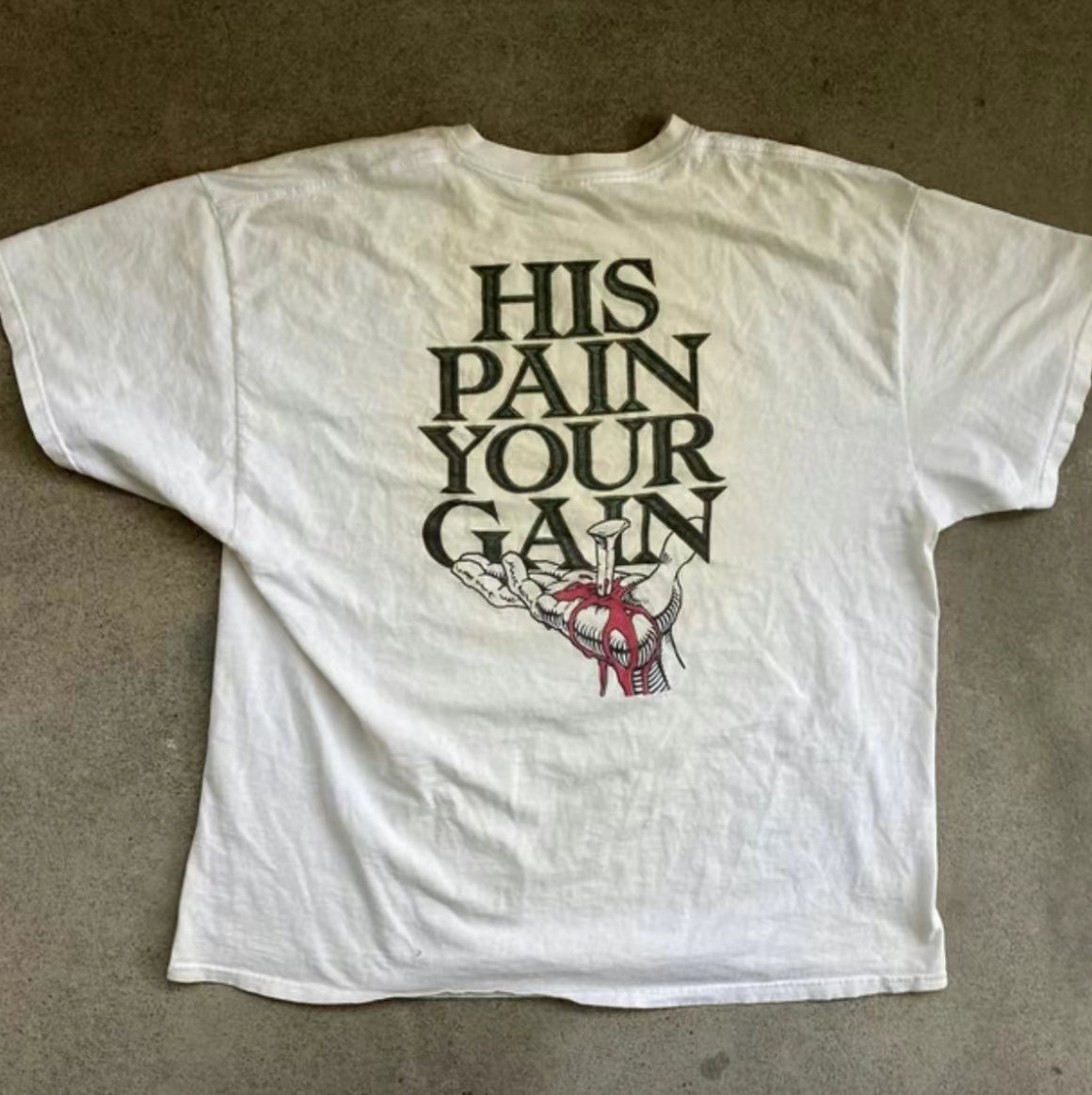 Vintage 1990s LORDS GYM His Pain Your Gain T-Shirt/Sweatshirt/Hoodie